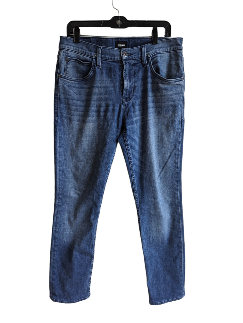 Hudson Mens Blake Slim Straight Demin Jeans Size 33 - NM275ZZAW